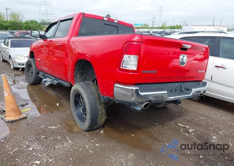 2019 Ram 1500 Big Horn/Lone Star 4X4 5'7 Box из США, поврежденный, VIN 1C6SRFFT1KN650004